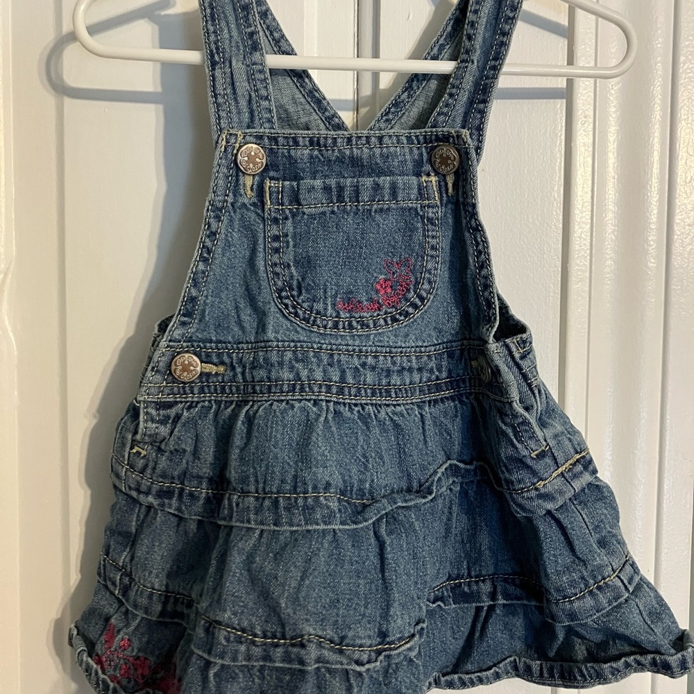 Denim Kids Overall Dress